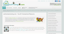 Desktop Screenshot of iamhomeschooling.com